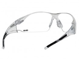 Bolle Rush Safety Glasses - Clear HD Lens £12.49